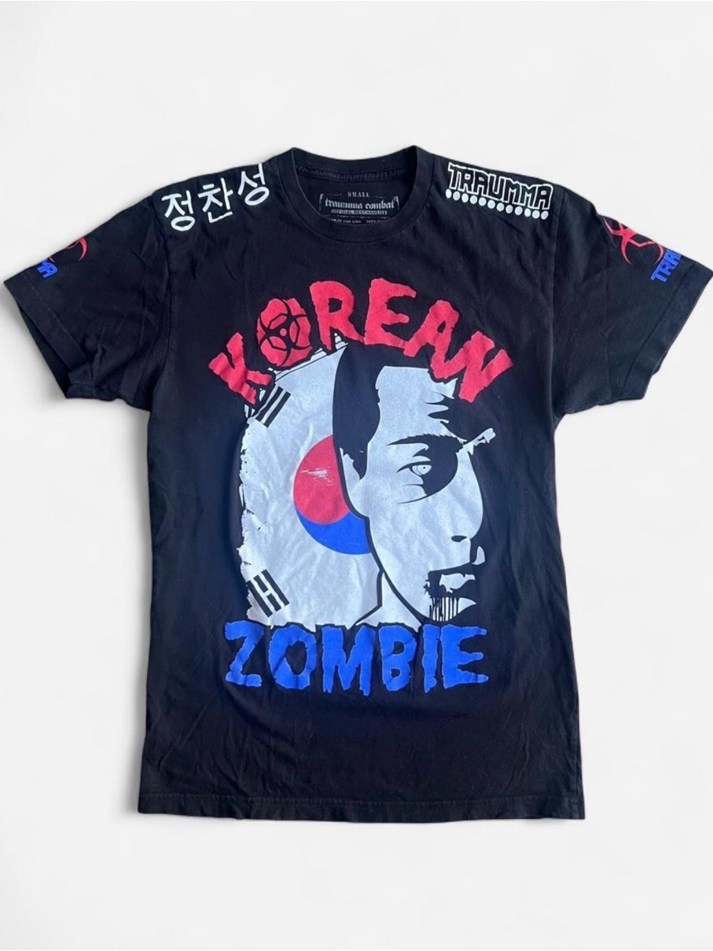 MMA Traumma Combat Korean Zombie Cotton T-Shirt size S made in USA